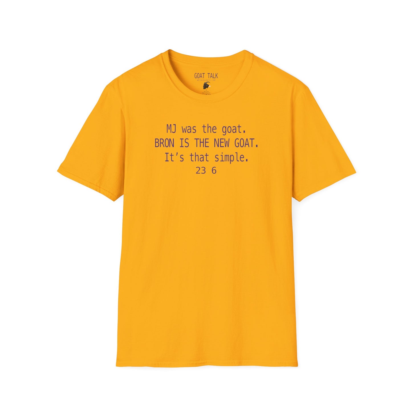 BRON THE NEW GOAT T-SHIRT