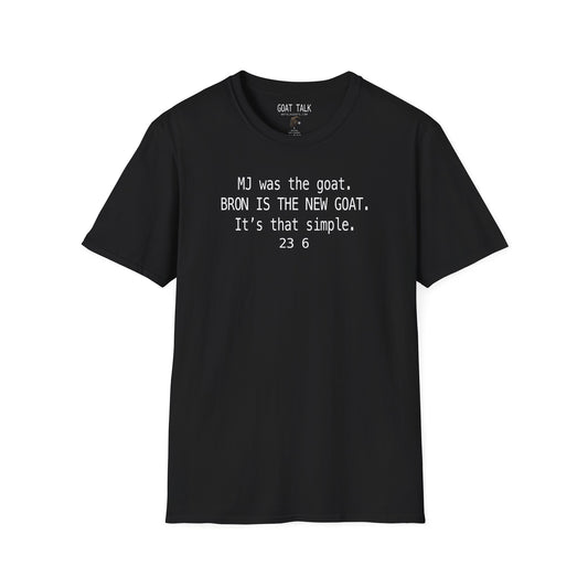 BRON THE NEW GOAT T-SHIRT