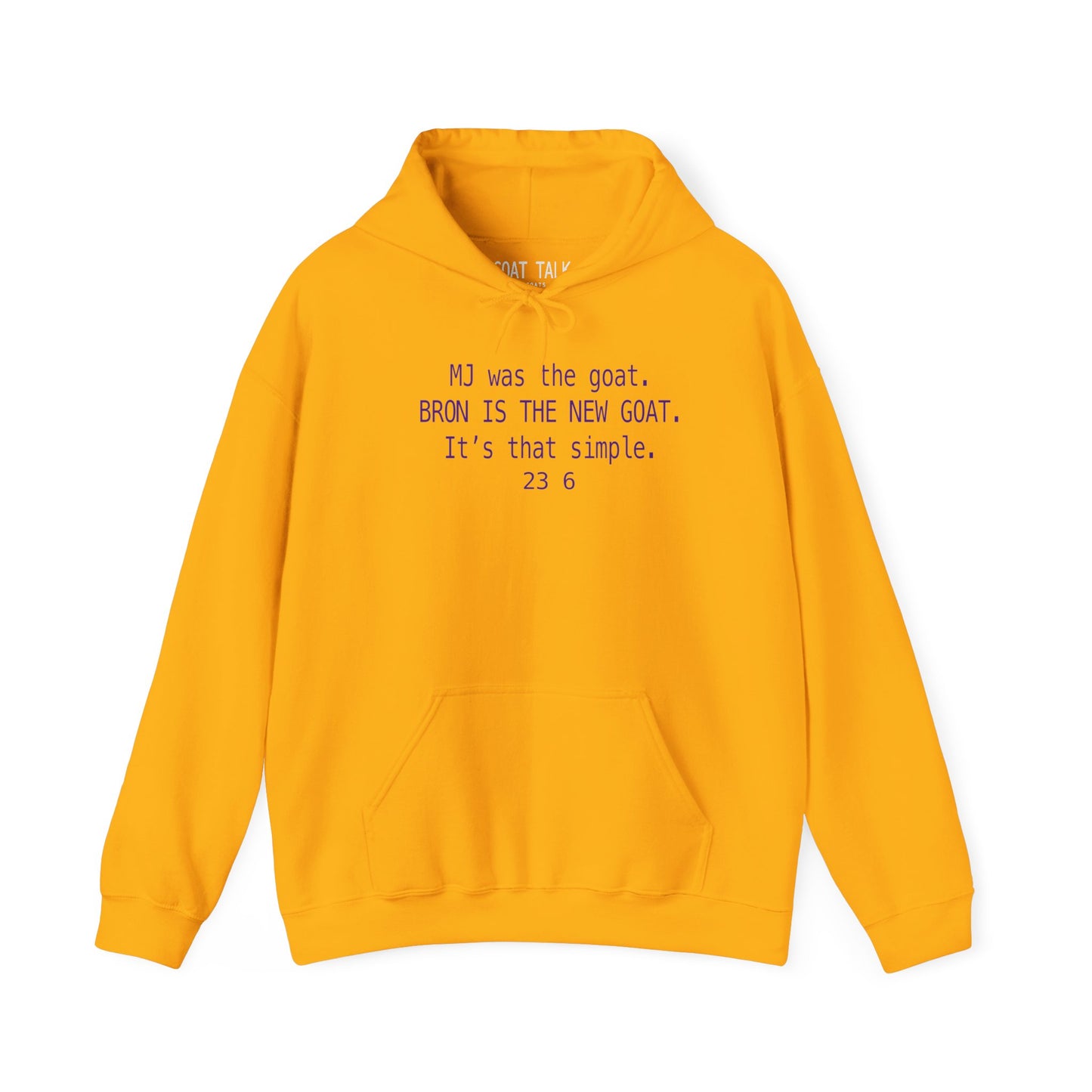 BRON THE NEW GOAT HOODIE