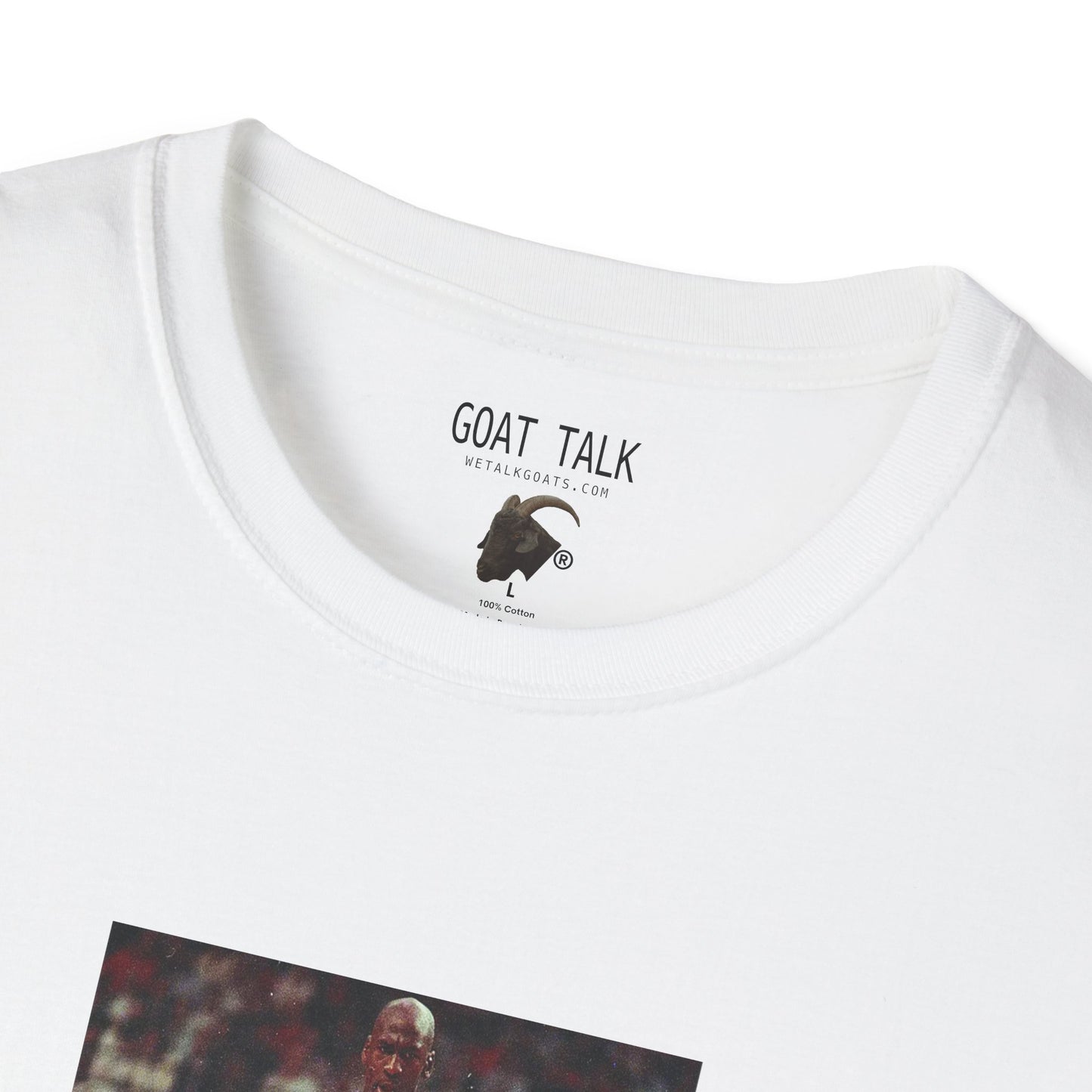MJ '1-855-465-GOAT' graphic tee