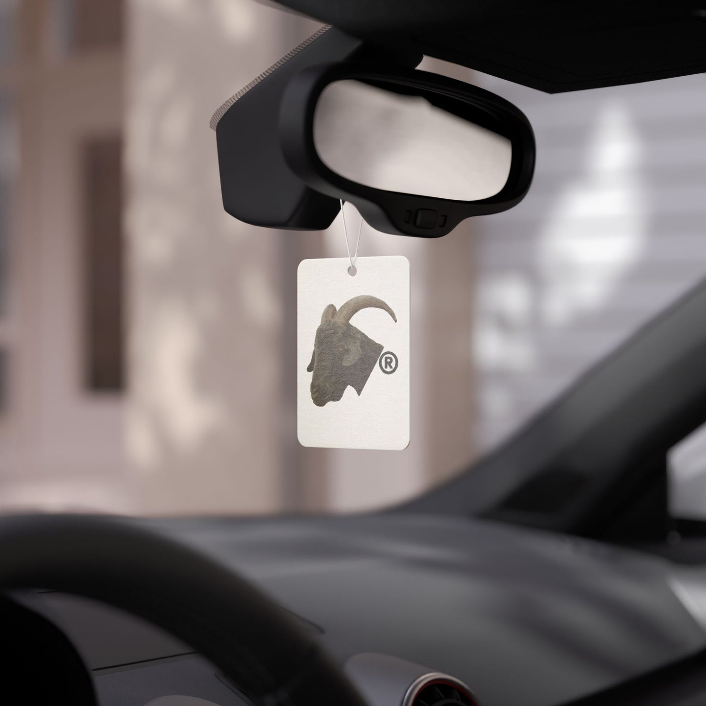 Goat Head Logo Car Air Freshener