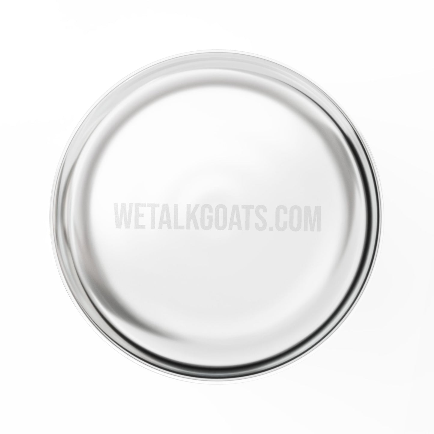 Goat Head Logo Rocks Glass